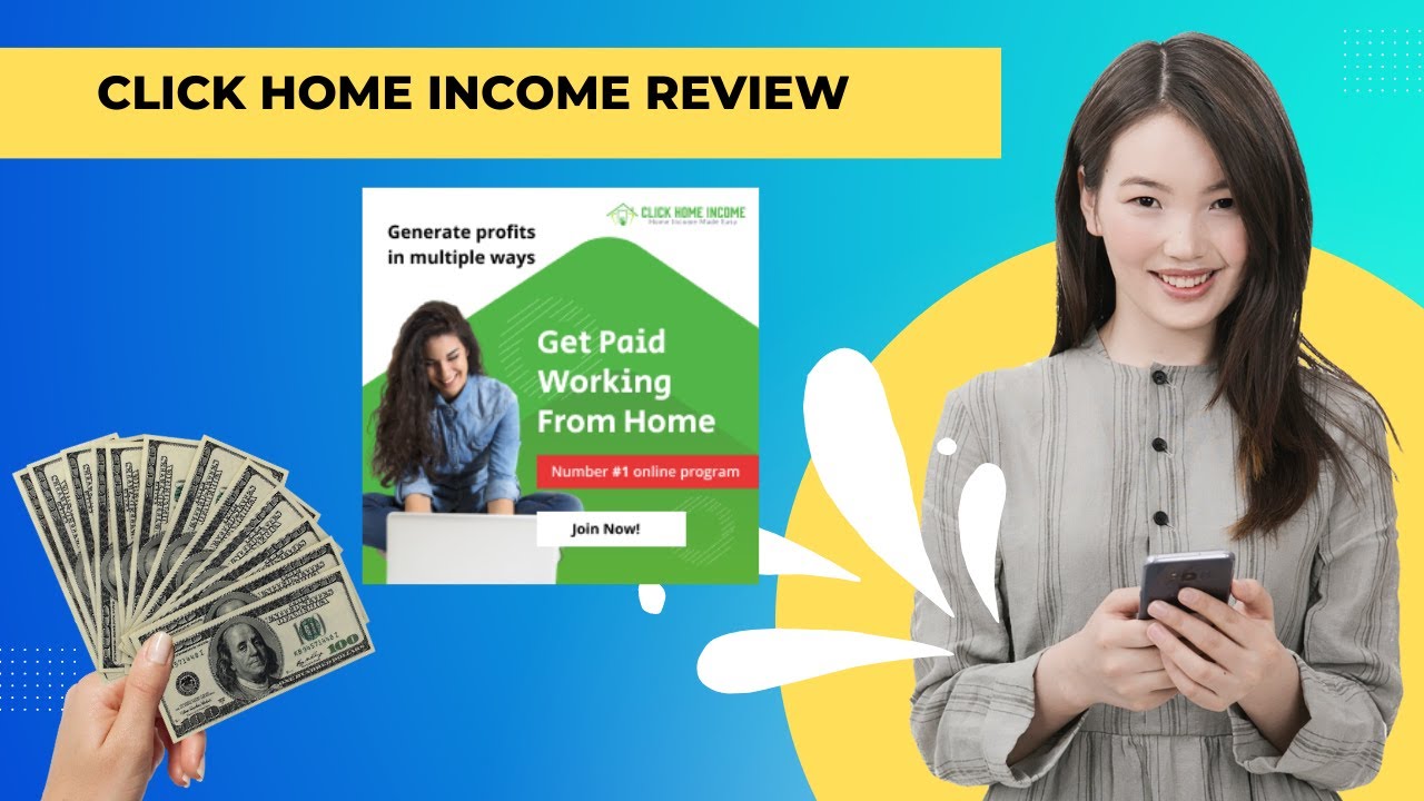 Click home income Review | Make money online 