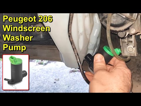 Windscreen Washer Pump Replacement - Peugeot 206