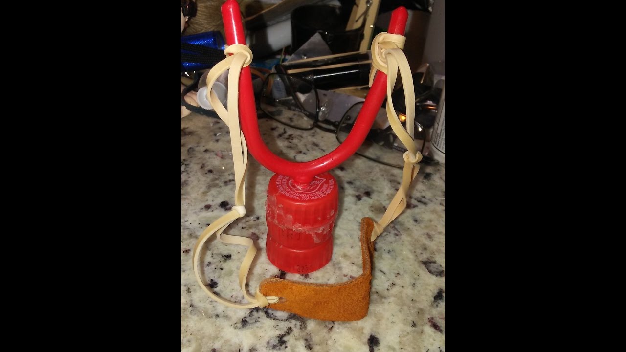How to quickly make a mini slingshot YouTube