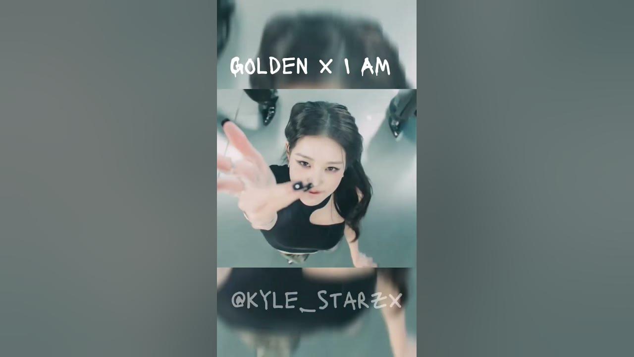 Golden x I AM #kpopdemonhunters #ive #mashup full ver is out now