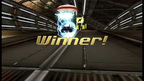 F-Zero GX Time Attack on Outer Space Meteor Stream With Fat Shark 1