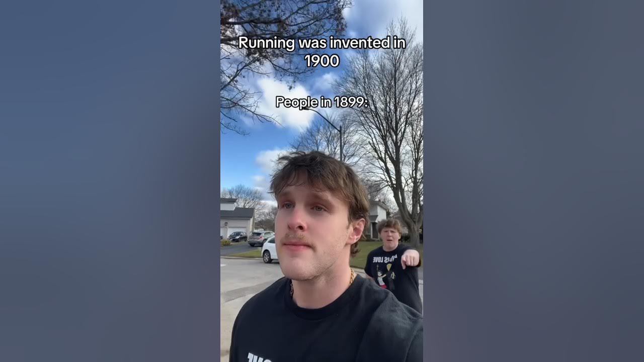 Running was invented in 1900 funny devon comedy viral shorts