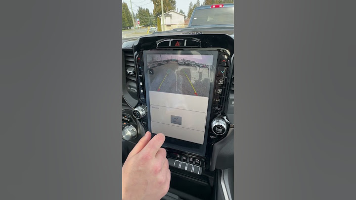 Did you know you can adjust your reverse camera? RAM 1500 #woodgrovechrysler