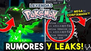 NOTICIAS POKÉMON - NUEVOS RUMORES DE POKÉMON LEYENDAS Z-A CON POSIBLES NUEVAS MEGAS - pachi66