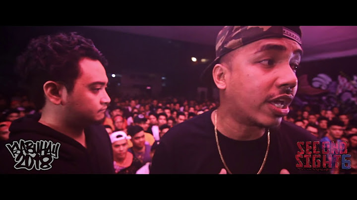 FlipTop - Shehyee vs Lhipkram @ Isabuhay 2018