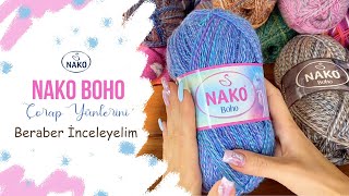 Nako Boho Çorap İplik İncelemesi