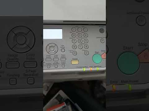 canon ir2318l no display problem