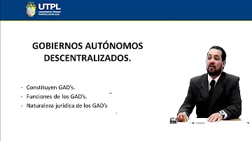 ¿Cuáles son las funciones de los gobiernos autonomos descentralizados?