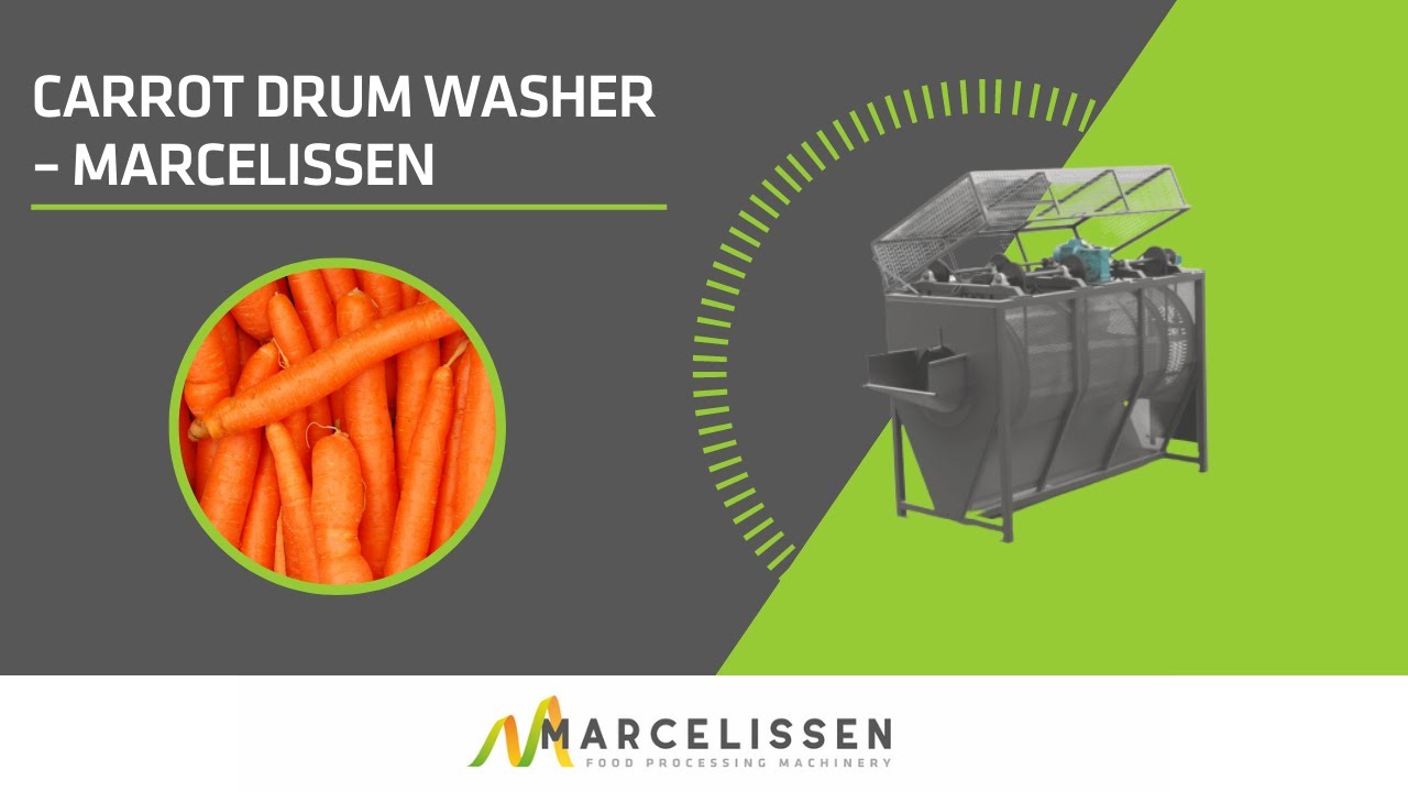 Carrot Drum Washer – Marcelissen
