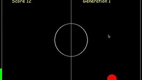 Renforcement learning using neat algorithm.
