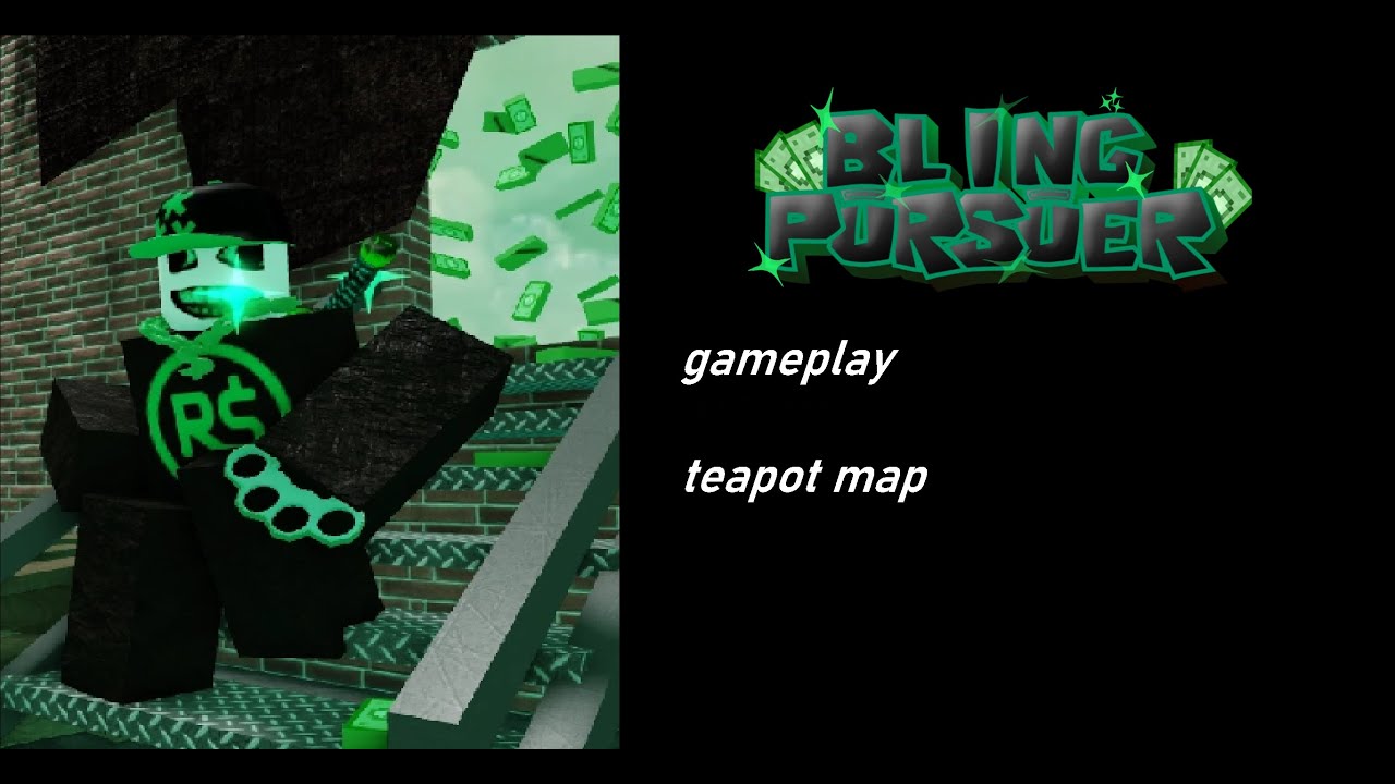 Bling Pursuer gameplay-Teapot map