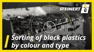STEINERT UniSort sorting technology for black plastics closes the gap between waste and new goods