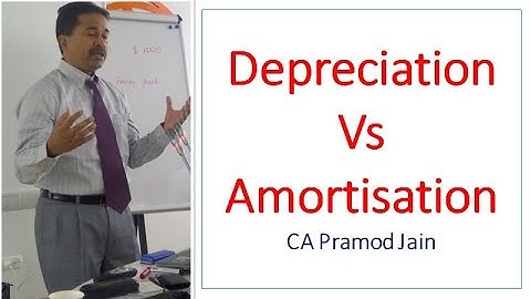 Depreciation Vs Amortisation  I CA Pramod Jain