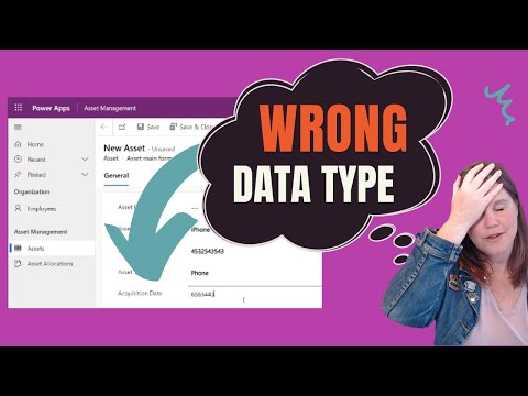What to do when you pick the wrong data type for your Dataverse table column!