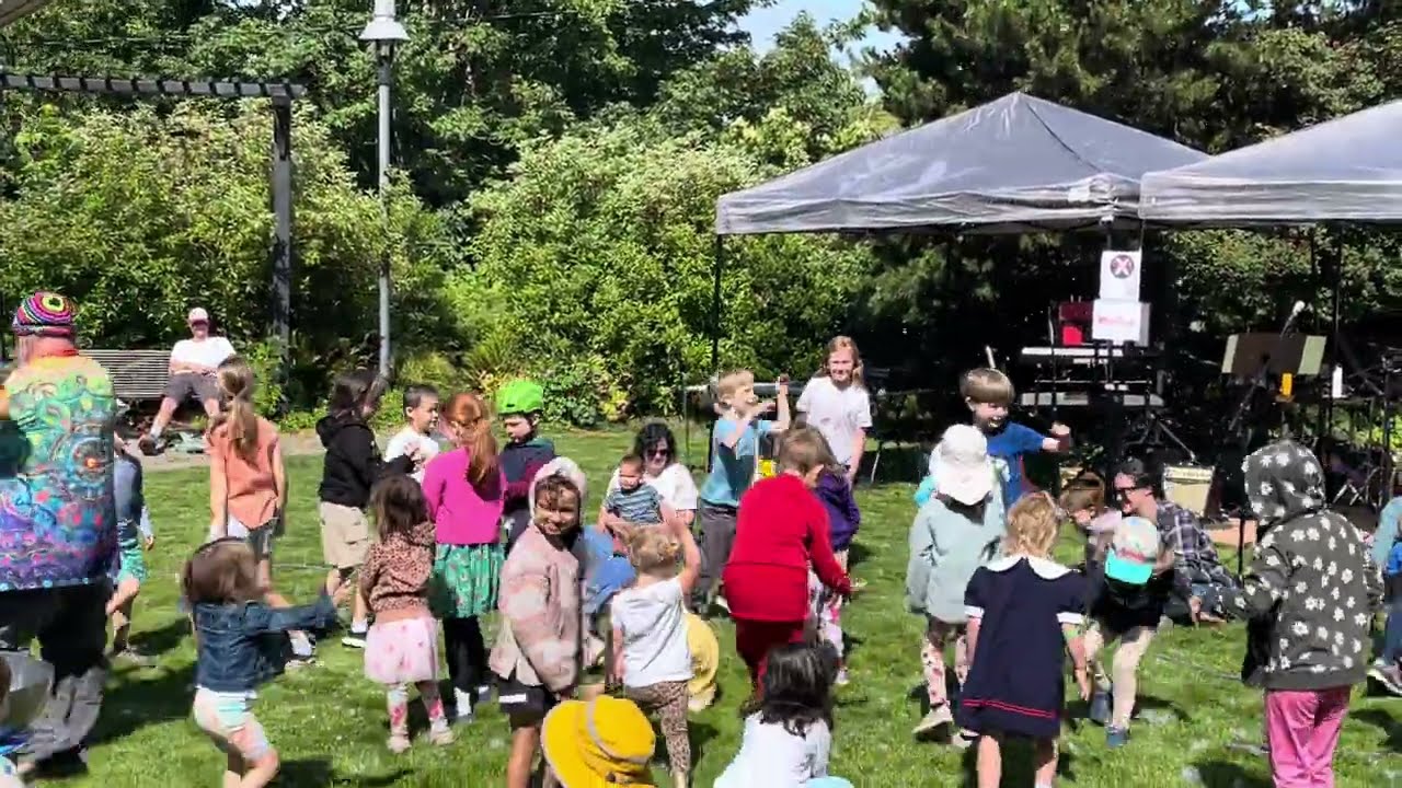 The Bubbleman at Morgan Junction Community Festival 2025