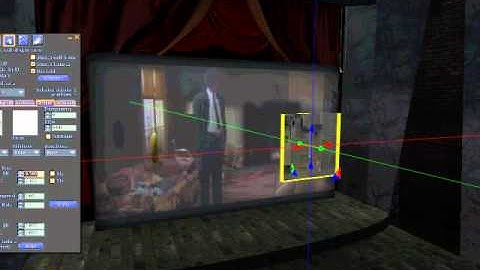 SecondLife projector