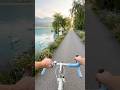 "From mountain lakes to mystical forests. 🚲🏔️"