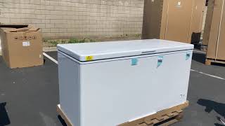 Deep Chest Upright Compact Freezer Frozen Home Dorm Chest Freezer White Deep Bulk Food Storage