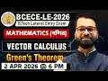 Vector Calculus | Mathematics | BCECE LE 2026 | Lateral Entry | Detailed Live Classes #bcecele #beu