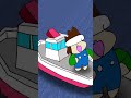 A world where only Steve exists 3/4 . anthropomorphic minecraft　#shorts #minecraft #animation