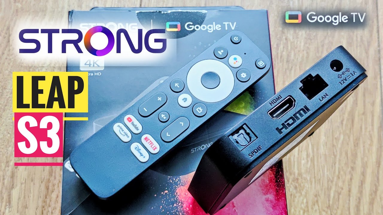 ✓ LEAP-S3 11 STRONG GoogleTV YouTube - 👍 🔥