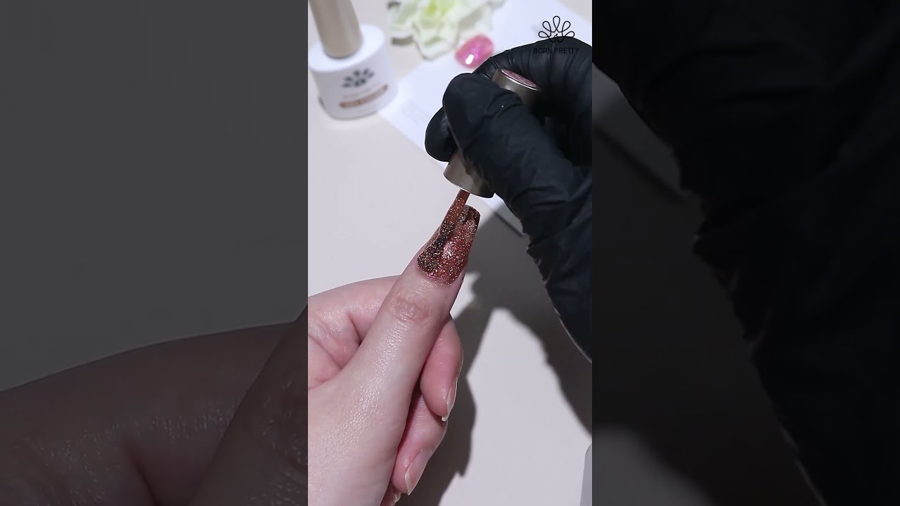 Shiny Glitter Star Nails| BORN PRETTY