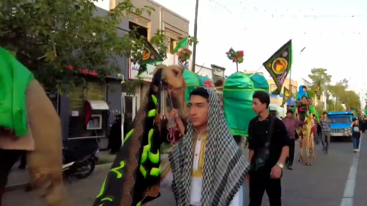 ورود نمادی کاروان امام حسین{ع} به کربلا...محرم الحرام 1447