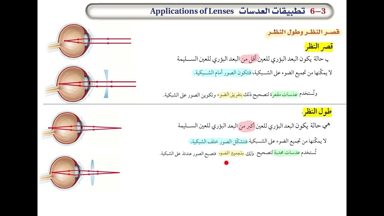تطبيقات العدسات