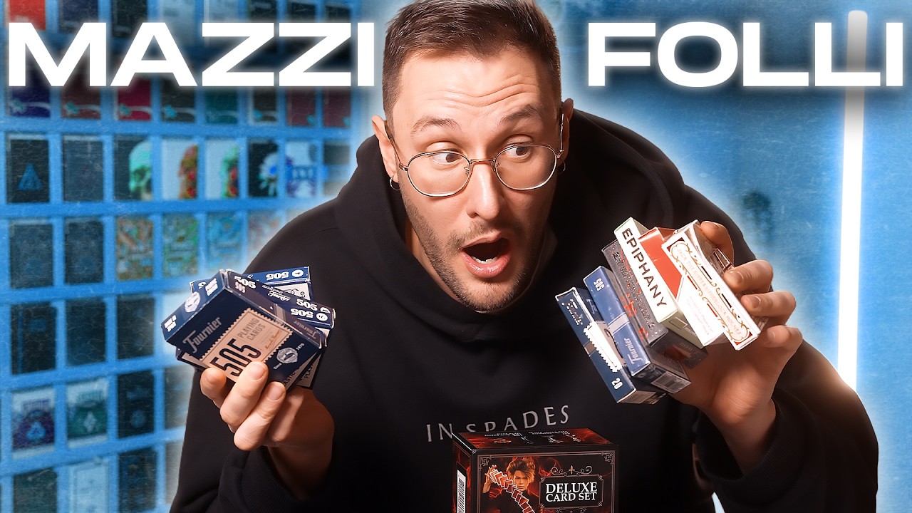 UNBOXING GIGANTE: APRO UNA MONTAGNA DI MAZZI DI CARTE