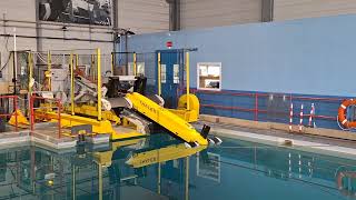 Sonar remorquรฉ de guerre des mines TSAM de Thales.