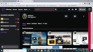 Twitch Clone with React JS