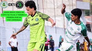 Guarany SE 0X1 Desportiva Aracaju - Copa Governo do Estado de Sergipe 2026 | 5° Rodada.