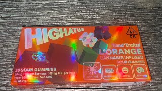 Highatus Edible Review CBX L’orange