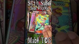 St13 Sabo Deck Profile Pure Revolutionary Swarm  One Piece Tcg Deck List
