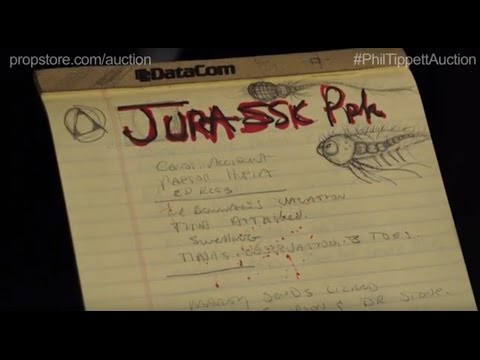 JURASSIC PARK - Early Draft Script with Phil Tippett's Notes