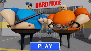 PRISONER BARRY'S PRISON RUN! - HARD MODE Walkthrough FULL GAME #obby #roblox