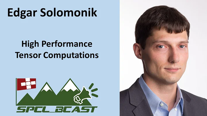 [SPCL_Bcast] High Performance Tensor Computations