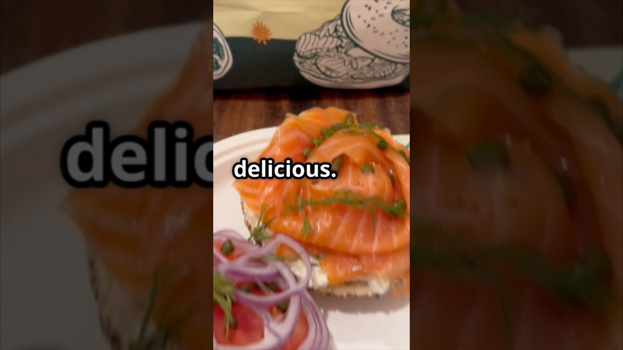 How to make the perfect nova lox smoked salmon bagel. Bagels near me. #bagel #novalox #bagelrecipe Broad Nosh Bagel Deli Catering NYC