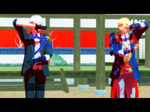 【刀剣乱舞ＭＭＤ】林檎花火とソーダの海【山姥切長義・山姥切国広(極)】