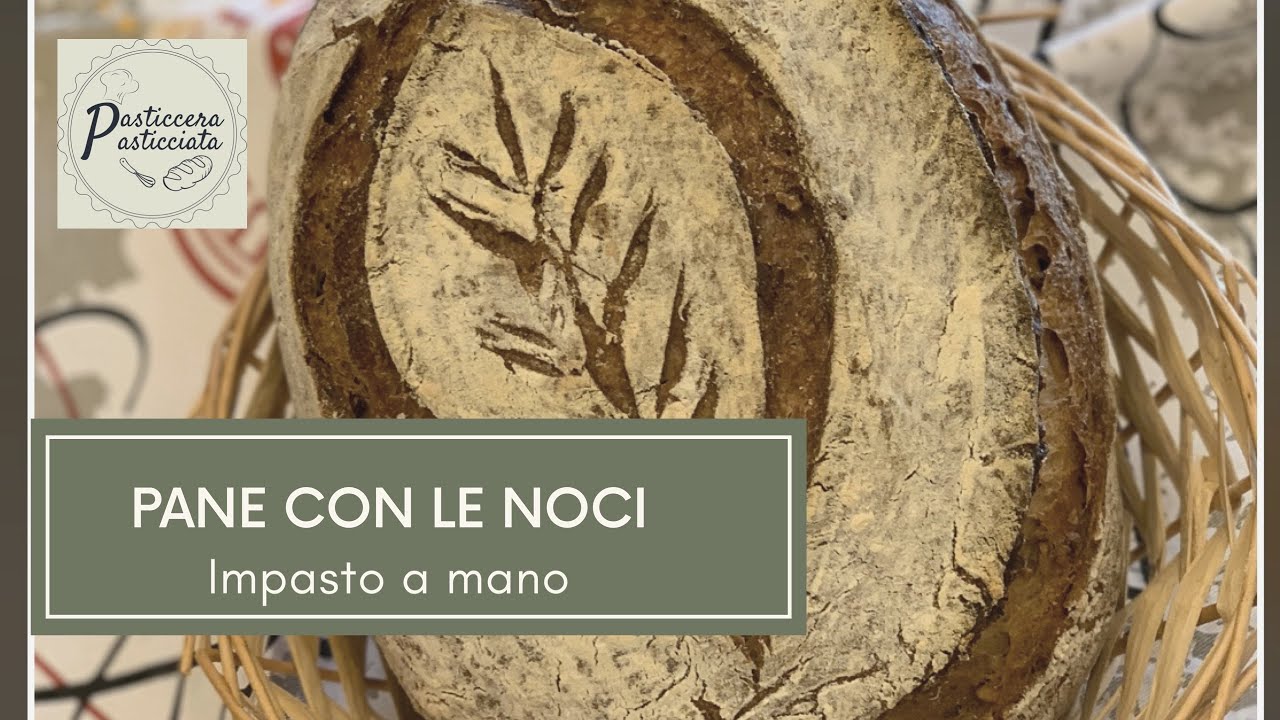 Pane con le noci impastato a mano
