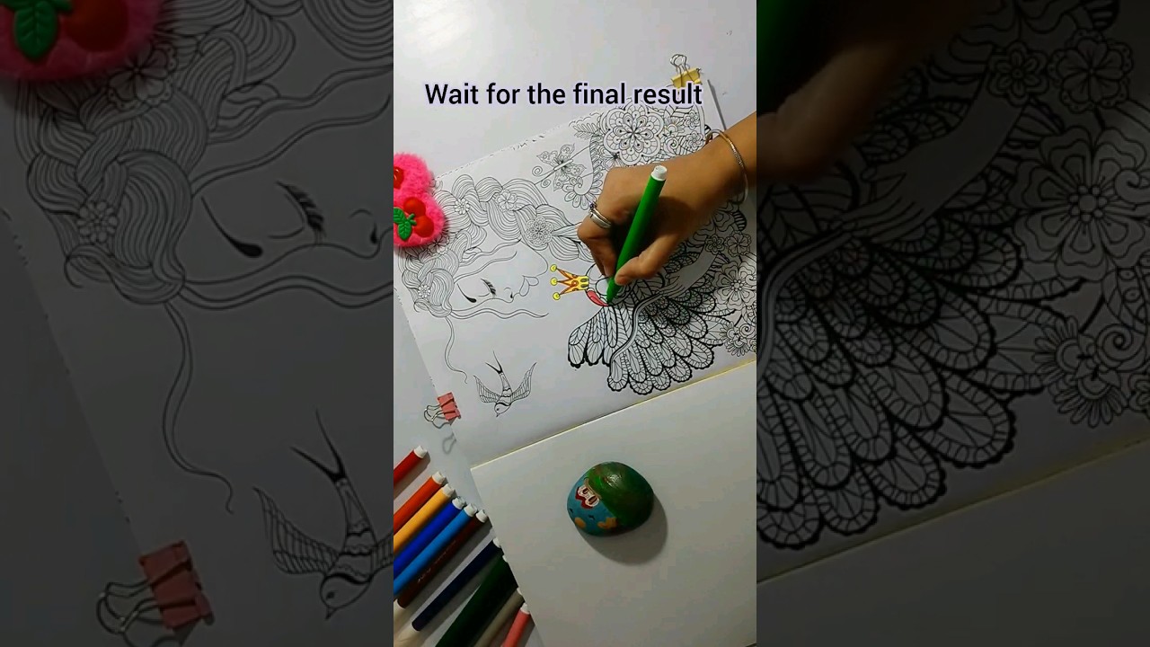 Nature walk Adult coloring book 