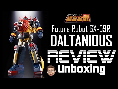 Future Robo Daltanious - Daltanious - Soul of Chogokin (GX-59R)(Bandai Spirits) video