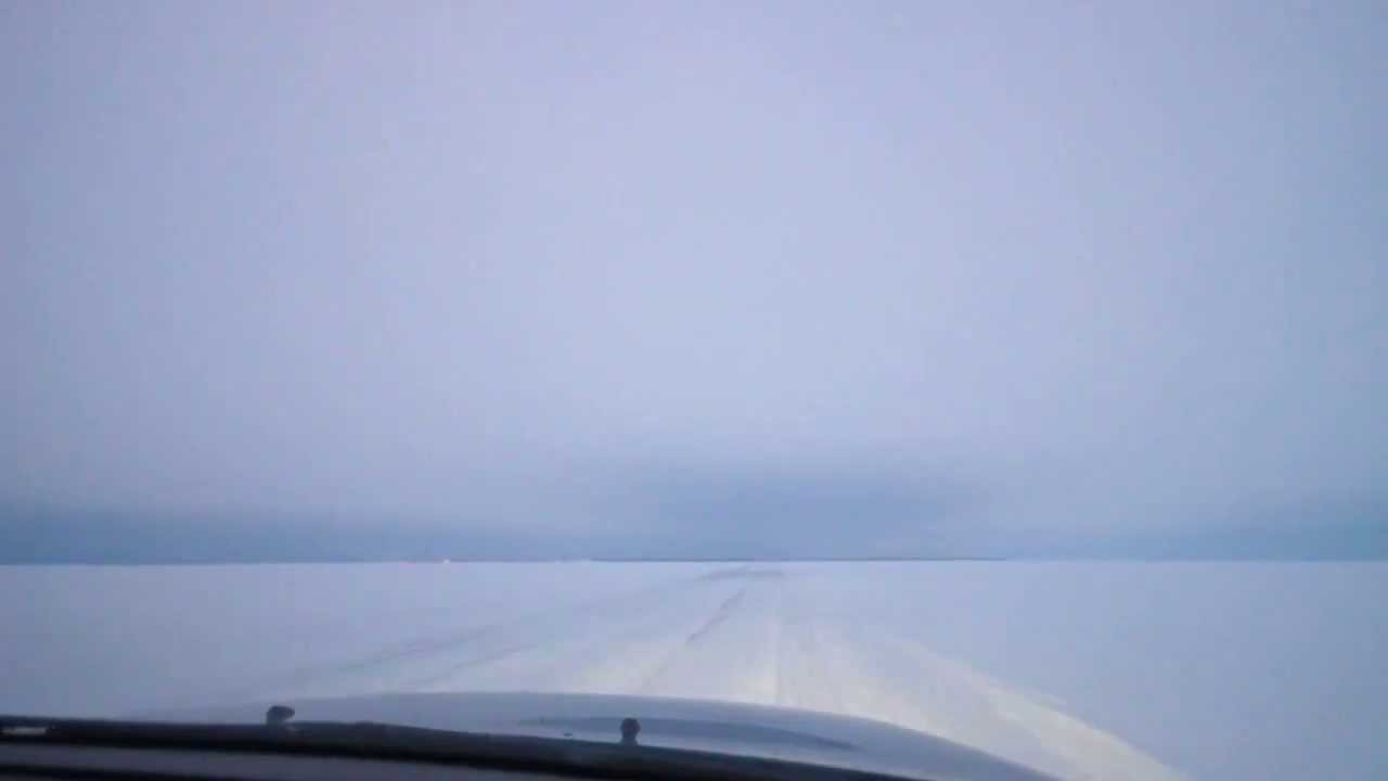 Winter drive - Finland, Hailuoto ice road