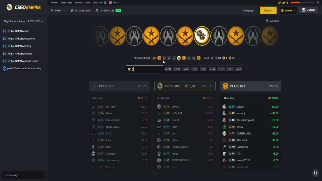 CSGOEmpire - mówiłem ze będzie? mówiłem 🤑 
