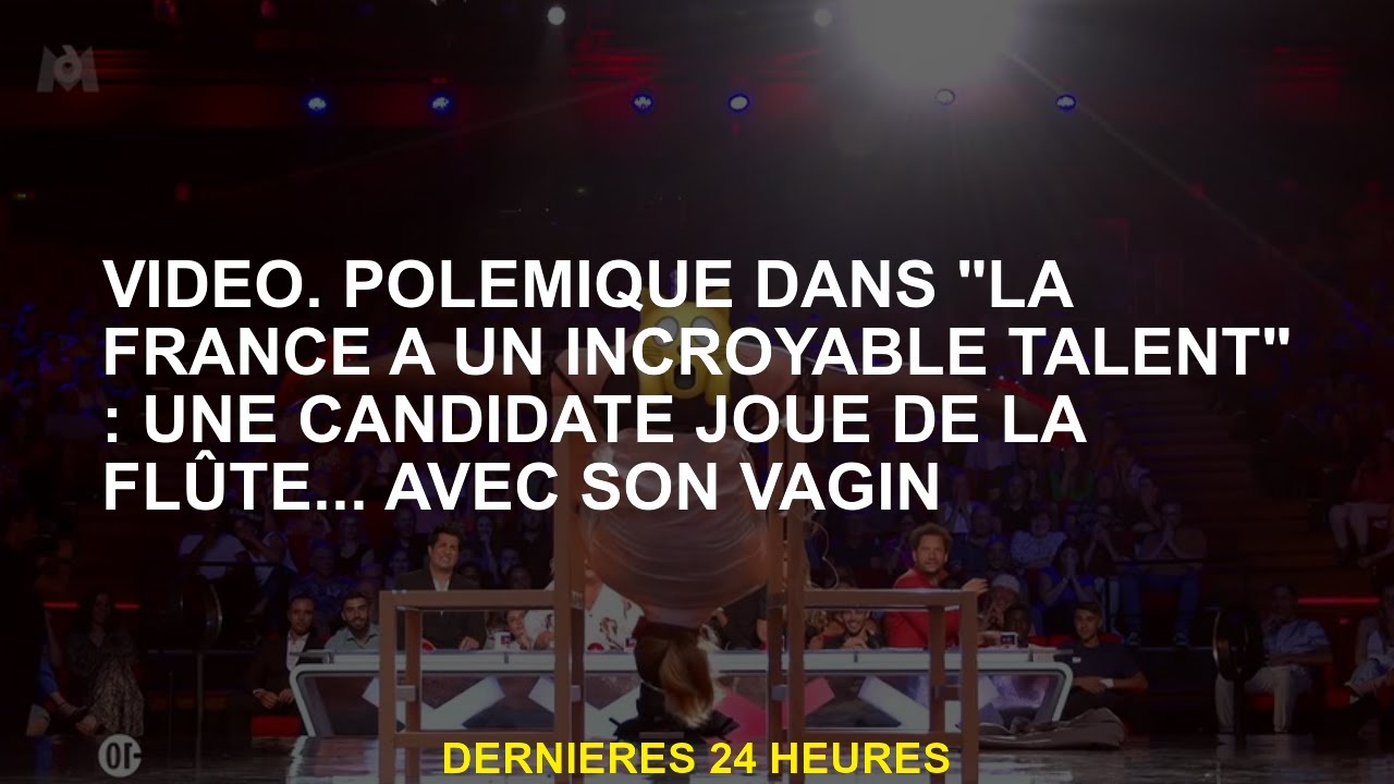 Vidéo.Controversy dans "France a un talent incroyable" un candidat