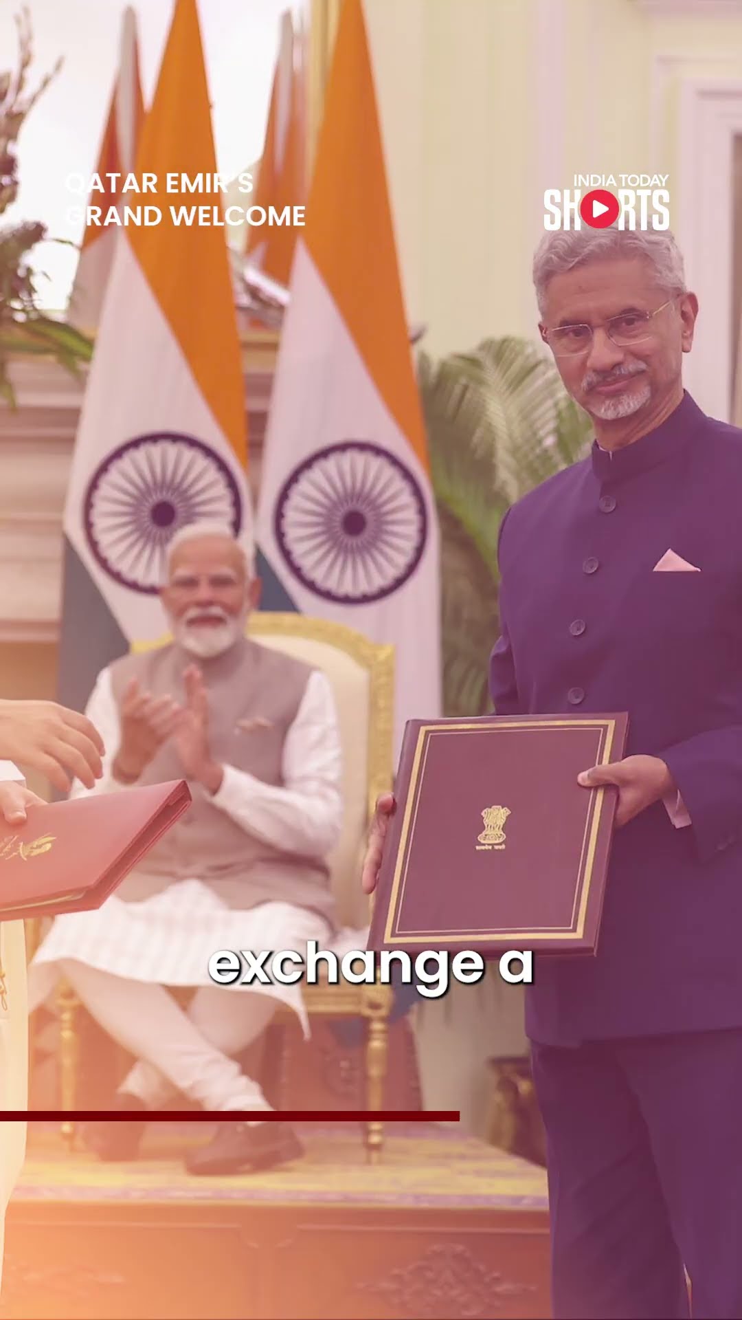 PM Modi Breaks Protocol To Welcome Qatar’s Emir