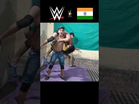 WWE India 🇮🇳 vs WWE | John Cena vs The Rock #short #viralshorts
