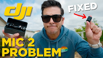 DJI Mic 2 Sony Audio PROBLEM FIXED