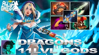 Dota Auto Chess 11LVL Dragons and Gods