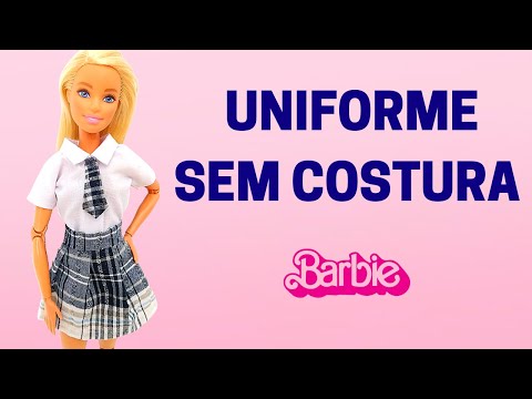 Vestido Sem Costura Para Bonecas, Como Fazer Roupa Para Barbie